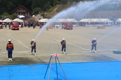 北名古屋市消防団が、県消防操法大会で優良賞（第3位）受賞