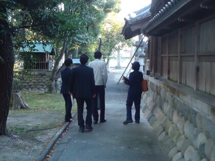 写真：通学路の緊急合同点検4