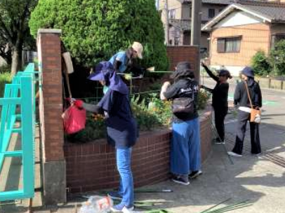 写真:栗島小学校