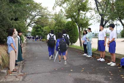 写真:天神中学校