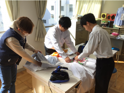 写真：白木中学校