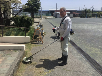 写真：栗島小学校