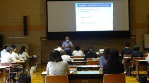 写真：小中連携部会研修会