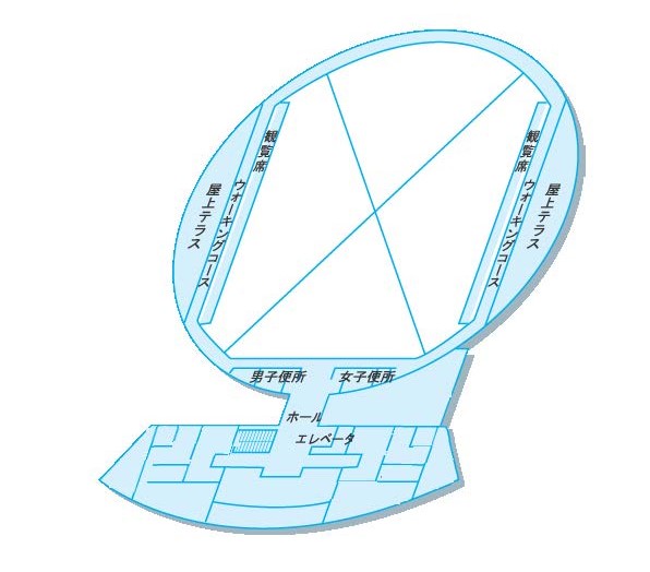 館内地図：3階 癒し空間ゾーン 紹介