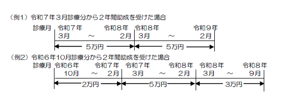 イラスト：助成期間