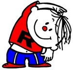 イラスト：体操する男の子