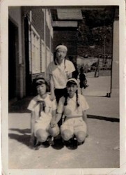 写真:仲良し3人組