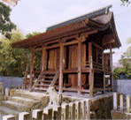 写真：白山社本殿