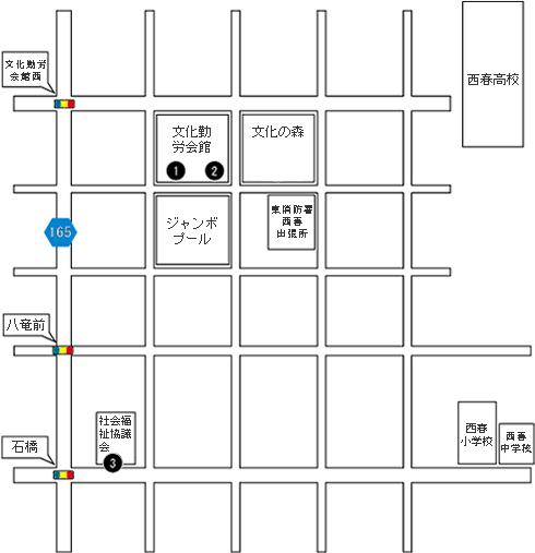 マップ：北名古屋市内のアートガイドブック