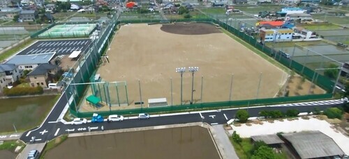 写真：稲葉篤紀ふるさと広場グラウンド