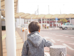 写真：いってらっしゃい