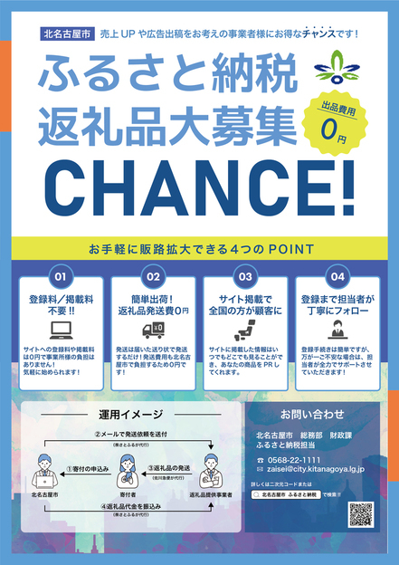 ふるさと納税チラシ