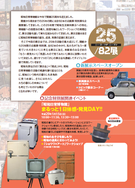 写真：2582展　チラシ裏