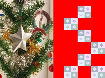 写真：昭和時代のクリスマスグッズ