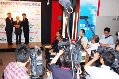 写真：企画展「電気冷蔵庫があの夏を変えた。」の開会イベント
