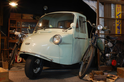 写真：ミゼット　原動機付き自転車